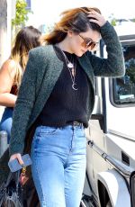 KYLIE JENNER Leaves a Restaurant in West Hollywood