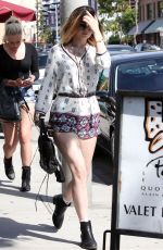 KYLIE JENNER Leaves Urth Cafe in West Hollywood