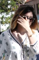 KYLIE JENNER Leaves Urth Cafe in West Hollywood