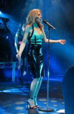 KYLIE MINGUE Performs at Trak Lounge in Melbourne