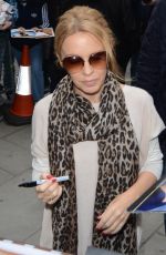 KYLIE MINOGUE Arrives at Finalists From The Voice Event at BBC Radio Studios