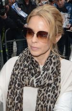 KYLIE MINOGUE Arrives at Finalists From The Voice Event at BBC Radio Studios