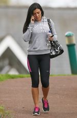KYM MARSH in Leggings Leaves a Gym in Manchester