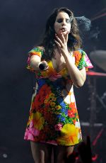 LANA DEL REY Performs at Coachella Festival