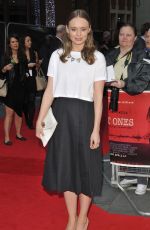 LAURA HADDOCK at The Quiet Ones Premiere in London