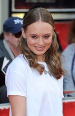 LAURA HADDOCK at The Quiet Ones Premiere in London