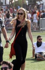 LAURA VANDERVOORT at 2014 Coachella Music and Arts Festival in Indio