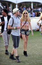 LAURA VANDERVOORT Out and About at Coachella Festival