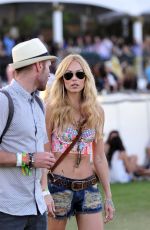 LAURA VANDERVOORT Out and About at Coachella Festival