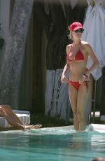 LAUREN STONER in Bikini at a Pool in Miami