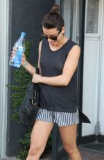 LEA MICHELE Out and About in Los Angeles