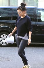 LILY ALLEN Arrives at BBC Radio 1 Studios in London