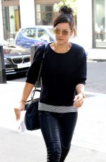 LILY ALLEN Arrives at BBC Radio 1 Studios in London