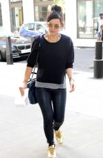 LILY ALLEN Arrives at BBC Radio 1 Studios in London