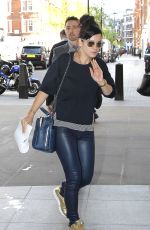 LILY ALLEN Arrives at BBC Radio 1 Studios in London