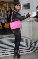 LILY ALLEN at BBC Radio 2 Studios in London