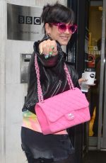 LILY ALLEN at BBC Radio 2 Studios in London