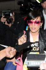 LILY ALLEN at BBC Radio 2 Studios in London