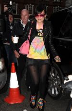 LILY ALLEN at BBC Radio 2 Studios in London