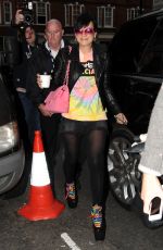 LILY ALLEN at BBC Radio 2 Studios in London