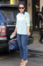 LILY ALLEN Out Shopping in London