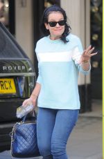 LILY ALLEN Out Shopping in London