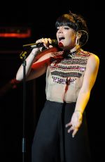 LILY ALLEN Performs at City Rocks in London