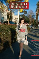 LILY COLLINS in Lucky Magazine, April 2014 Issue