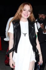 LINDSAY LOHAN at 2014 Coachella Music and Arts Festival in Indio