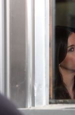 LIV TYLER on the Set of The High Road at the Square Diner in New York