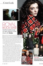 LORDE in Teen Vogue magazine, May 2014 Issue