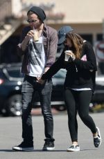 LUCY HALE and Joel Crouse Out and About in Los Angeles