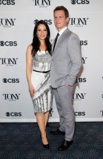 LUCY LIU at Tony Awards 2014 Nominations in New York