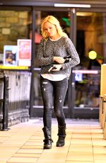 MALIN AKERMAN in Jeans Shopping in Los Angeles