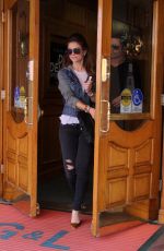 MARIA MENOUNOS in Jeans Out and About in Los Angeles