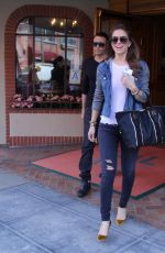 MARIA MENOUNOS in Jeans Out and About in Los Angeles