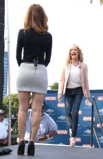 MARIA MENOUNOS on the Set of Extra in Universal City 2204