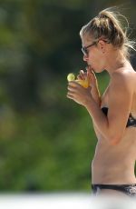 MARIA SHARAPOVA in Bikini on the Beach in Cancun