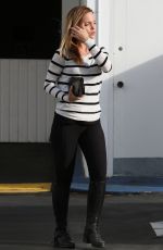 MENA SUVARI in Tights Out in West Hollywood