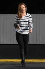 MENA SUVARI in Tights Out in West Hollywood