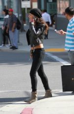 MICHELLE RODRIGUEZ in Tights Out for Shopping