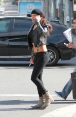 MICHELLE RODRIGUEZ in Tights Out for Shopping