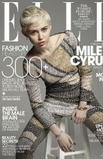 MILEY CYRUS in Elle Magazine, May 2014 Issue