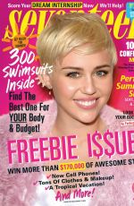 MILEY CYRUS in Seventeen Magazine, May 2014 Issue