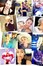 MILEY CYRUS in Seventeen Magazine, May 2014 Issue