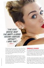 MILEY CYRUS in Seventeen Magazine, May 2014 Issue