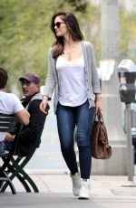 MINKA KELLY Out for Lunch in Los Angeles