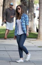 MINKA KELLY Shopping at Bed, Bath & Beyond in Studio City