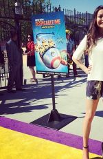 MIRANDA COSGROVE at Minion Mayhem Universal Hollywood