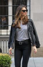 MIRANDA KERR at a Commercial Photoshoot in New York